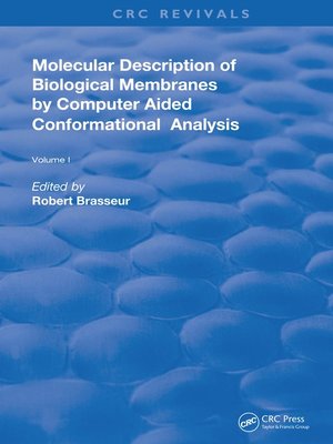 cover image of AMolecular Description of Biological Membrane Components by Computer Aided Conformational Analysis